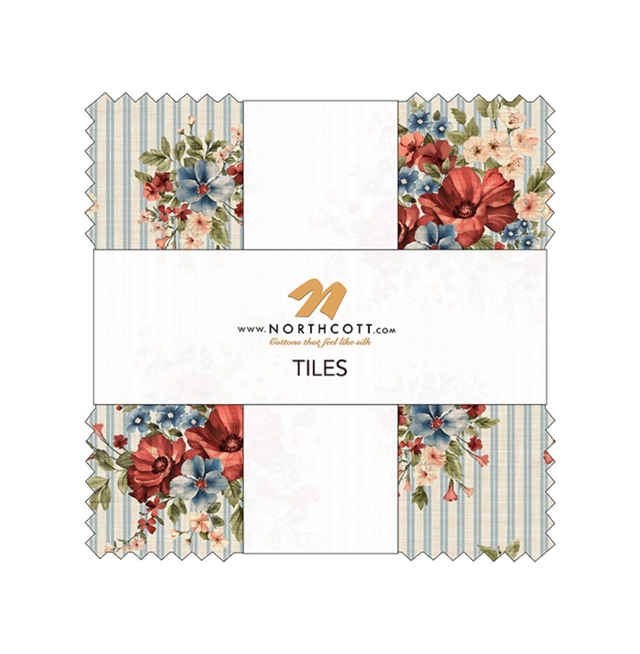 Farmhouse Sampler 10" Square Pack (Layer Cake) by Deborah Edwards for Northcott (TFARM42-10)